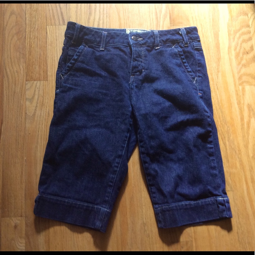 Anthropology Bica Cheia Dark Denim Shorts NWOT